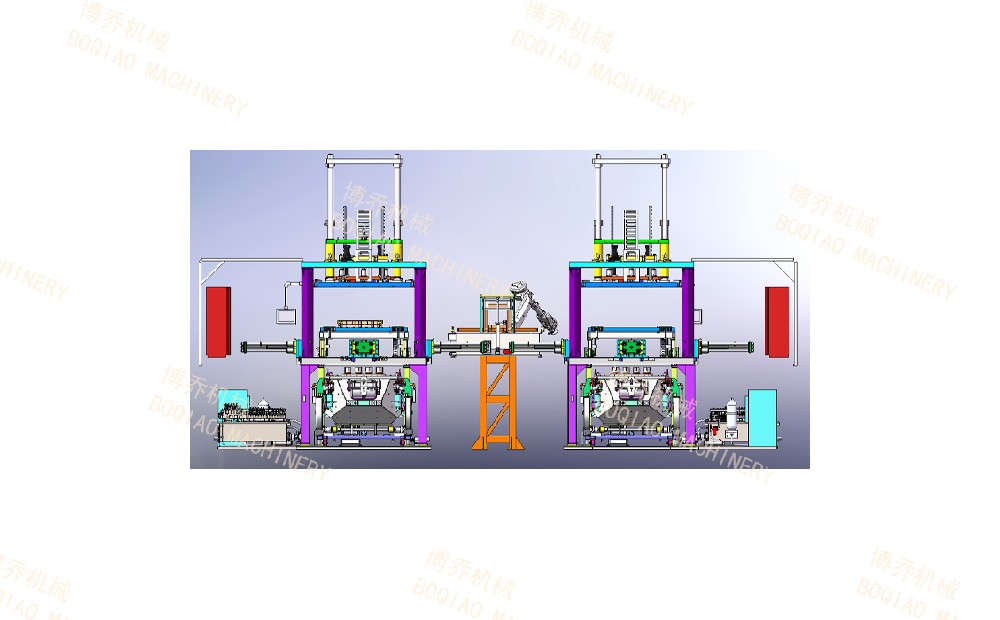 BQ-J452-18PWSG 新能源商用車電池包專用低壓鑄造機